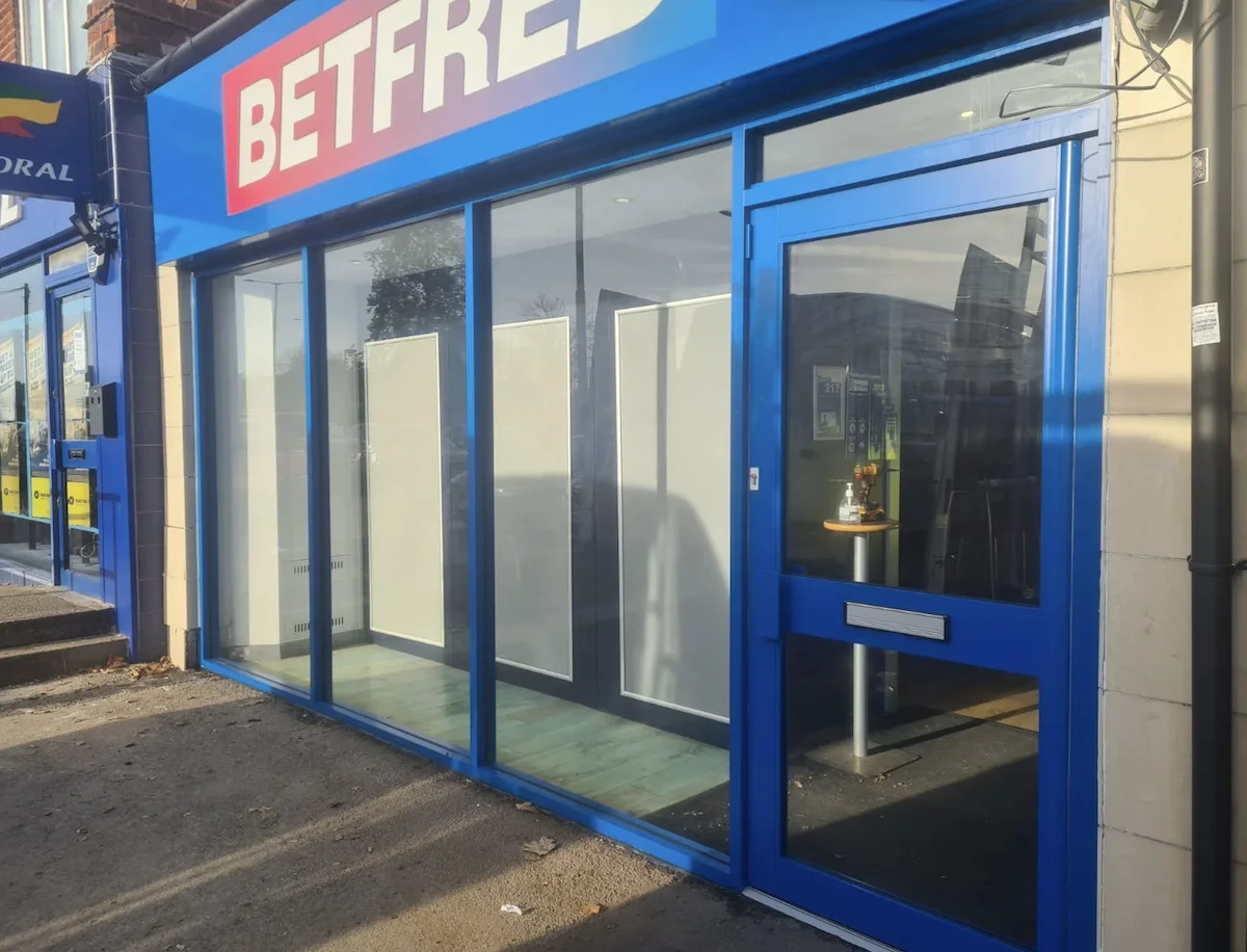 Bet Fred Shopfront Bristol
